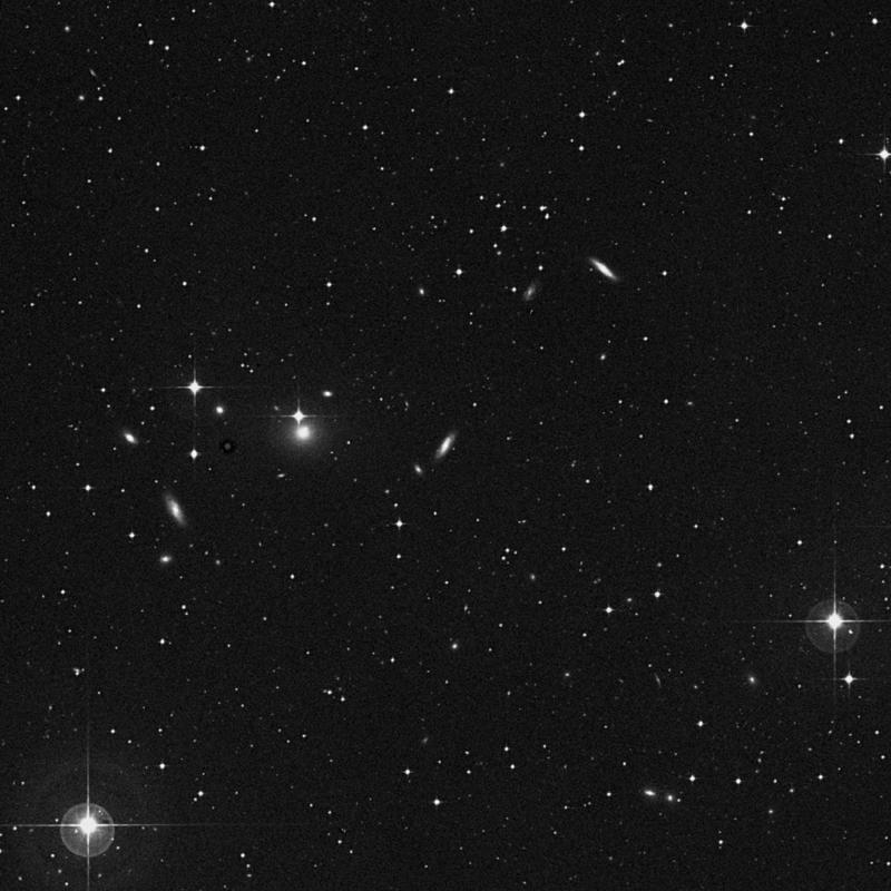 Image of NGC 3086 - Spiral Galaxy in Sextans star