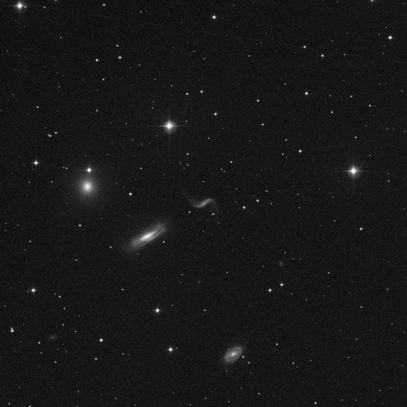 Image of NGC 3187 - Galaxy in Leo star