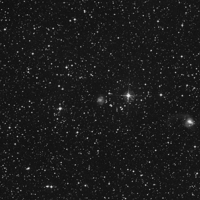 Image of NGC 3256C - Barred Spiral Galaxy in Vela star