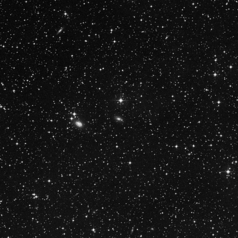 Image of NGC 3276 - Lenticular Galaxy in Antlia star