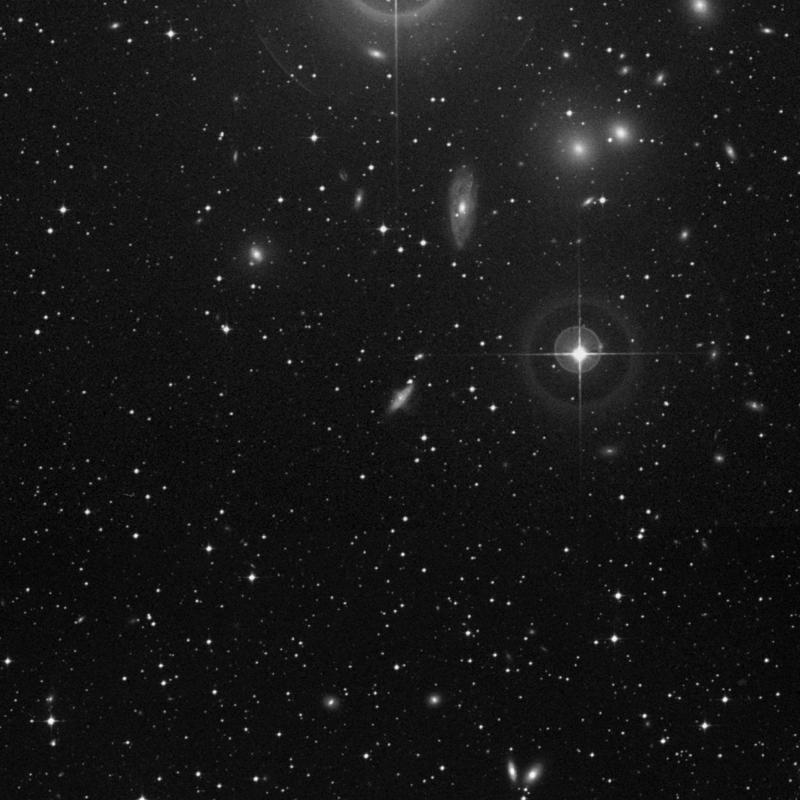 Image of NGC 3314B - Spiral Galaxy in Hydra star