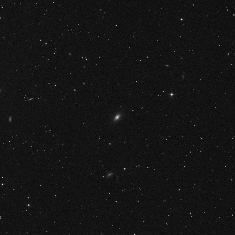 Image of NGC 3329 - Spiral Galaxy in Draco star