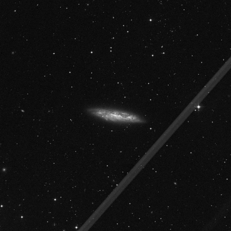Image of Messier 108 - Spiral Galaxy in Ursa Major star