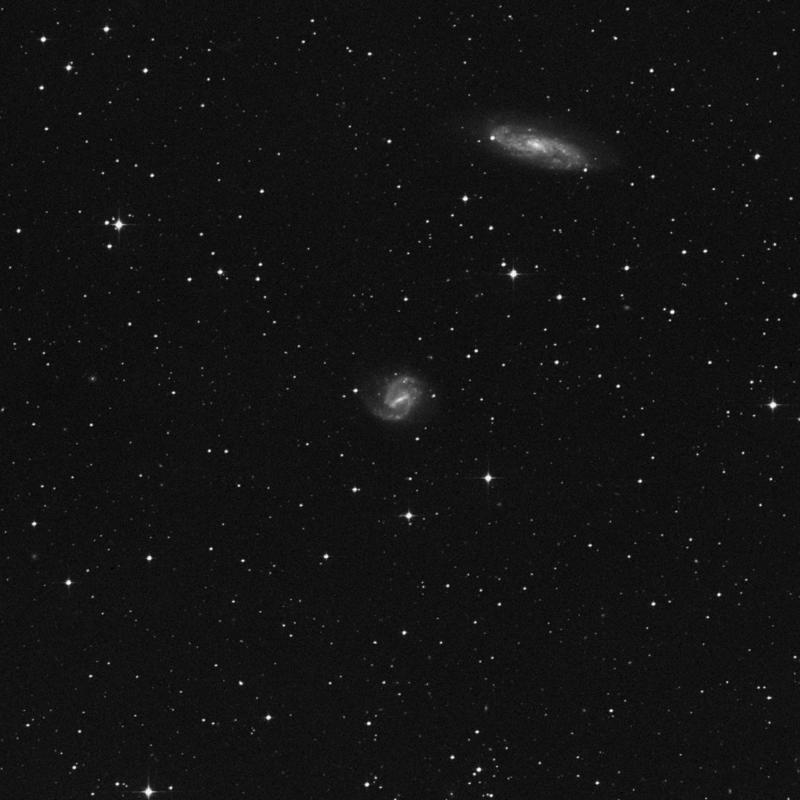 Image of NGC 3513 - Galaxy in Crater star
