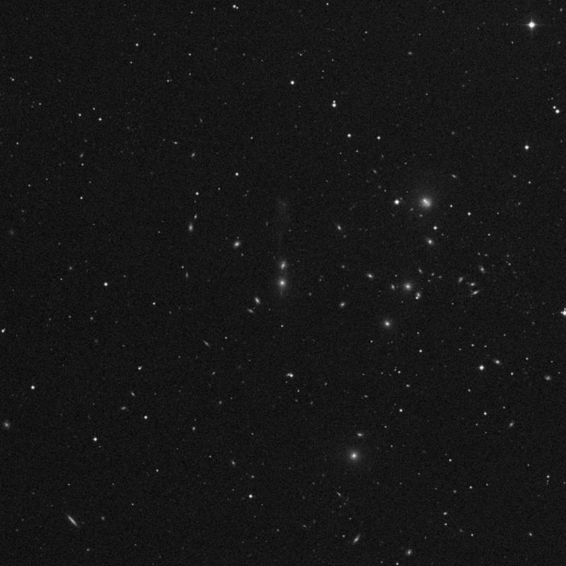 Image of NGC 3561 (The Guitar) - Lenticular Galaxy in Ursa Major star