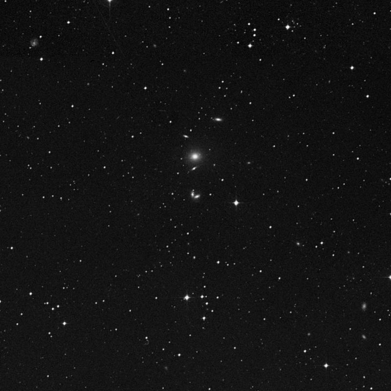 Image of IC 968 - Galaxy Pair in Virgo star