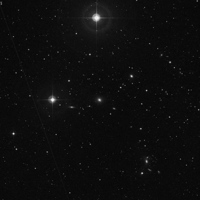Image of IC 989 - Elliptical Galaxy in Virgo star