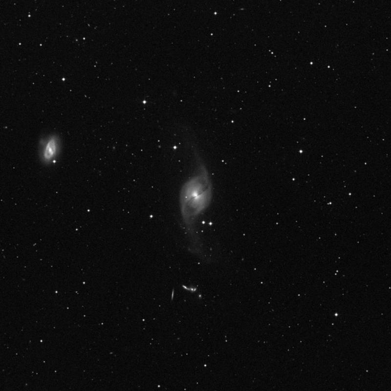 Image of NGC 3718 - Spiral Galaxy in Ursa Major star