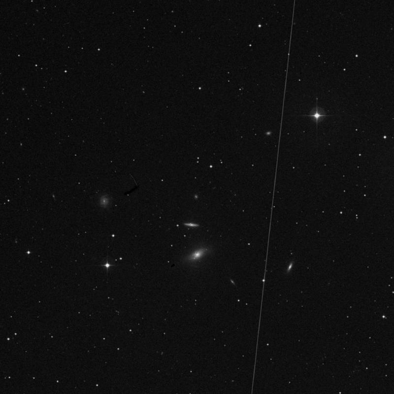 Image of NGC 3803 - Barred Spiral Galaxy in Leo star