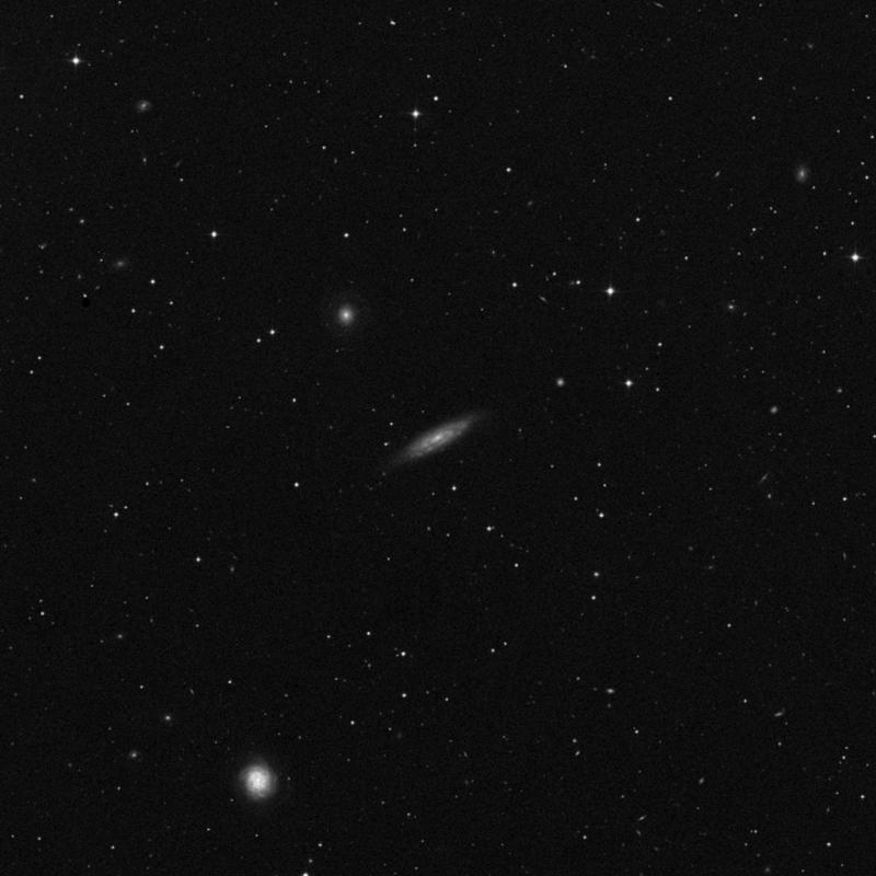 Image of NGC 3972 - Intermediate Spiral Galaxy in Ursa Major star