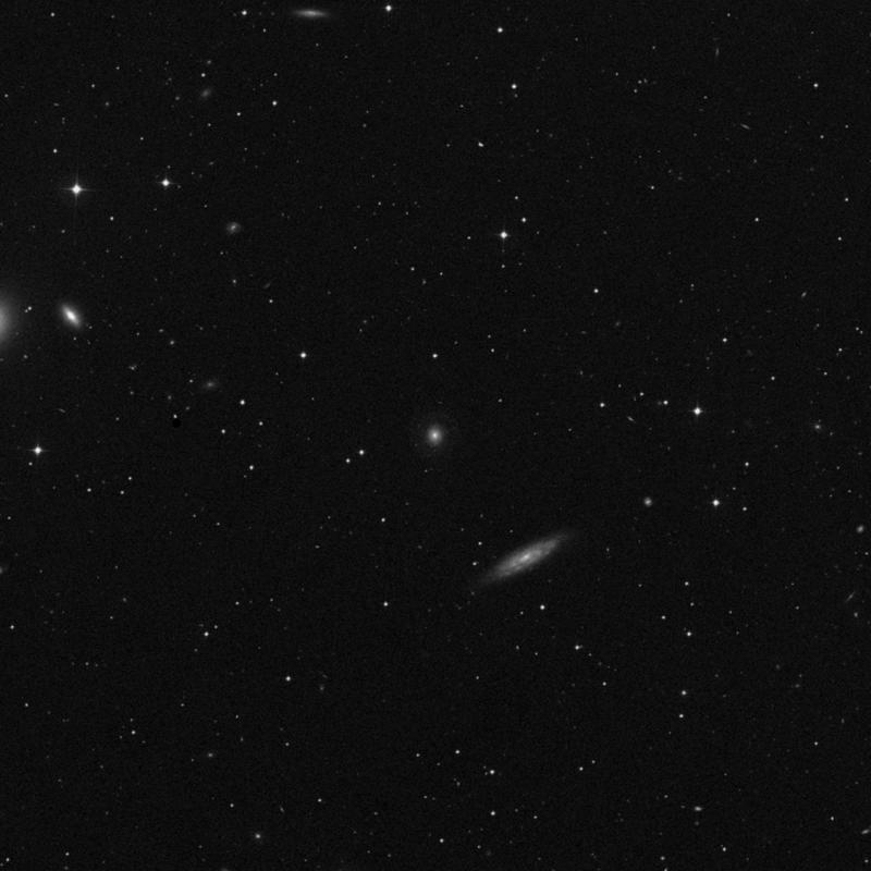 Image of NGC 3977 - Spiral Galaxy in Ursa Major star
