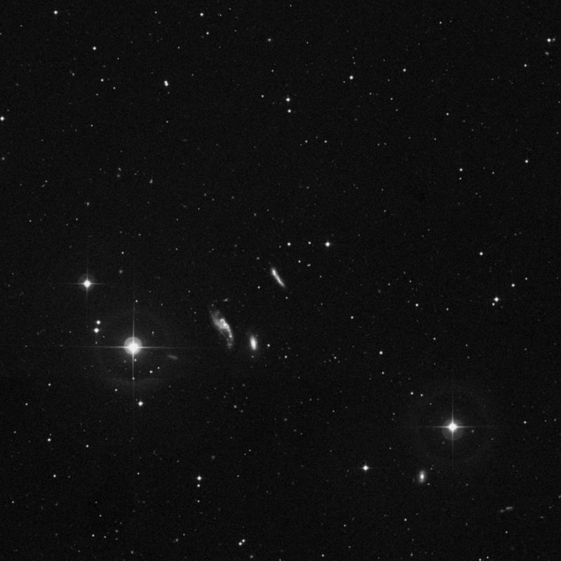 Image of NGC 3991 NED01 - Irregular Galaxy in Ursa Major star