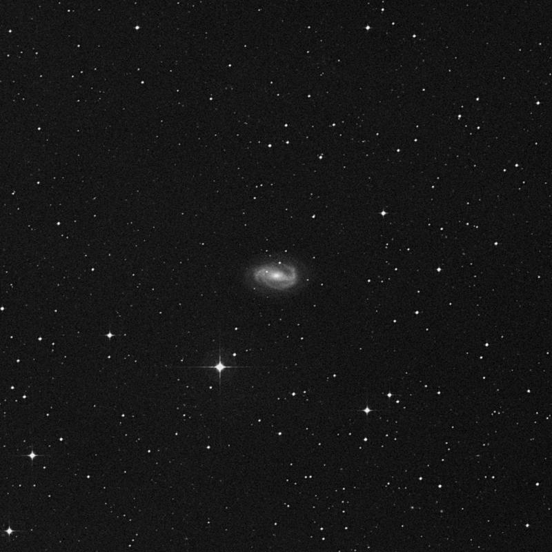 Image of NGC 4050 - Spiral Galaxy in Corvus star