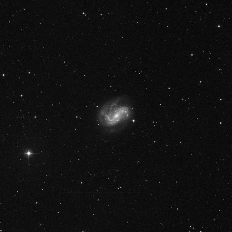 Image of NGC 4051 - Intermediate Spiral Galaxy in Ursa Major star