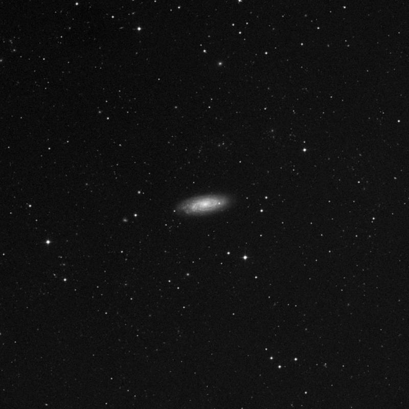 Image of NGC 4062 - Intermediate Spiral Galaxy in Ursa Major star