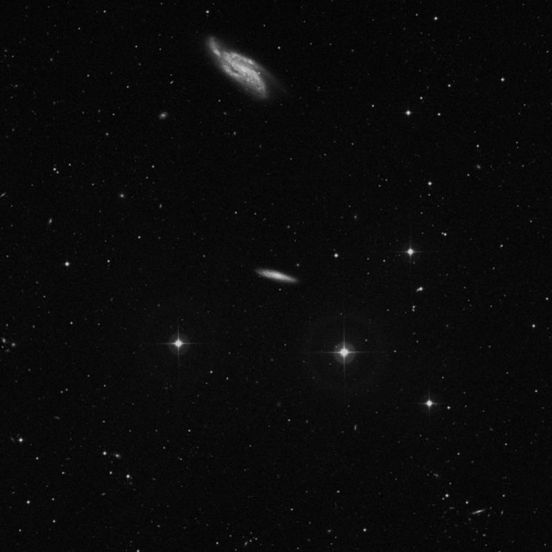 Image of NGC 4085 - Intermediate Spiral Galaxy in Ursa Major star