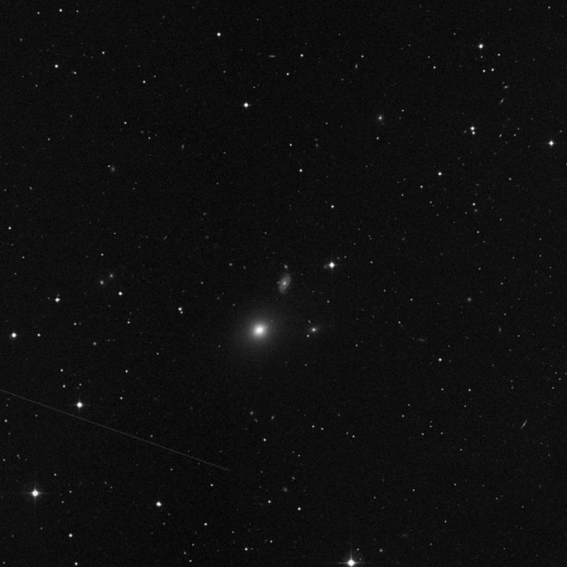 Image of NGC 4165 - Intermediate Spiral Galaxy in Virgo star