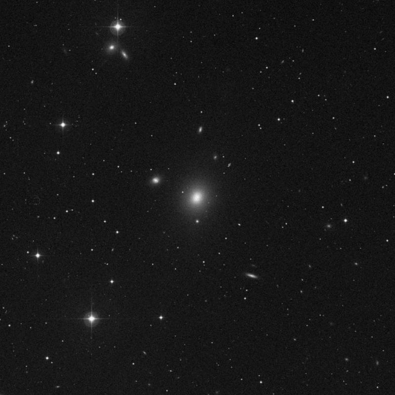 Image of NGC 4261 - Elliptical Galaxy in Virgo star