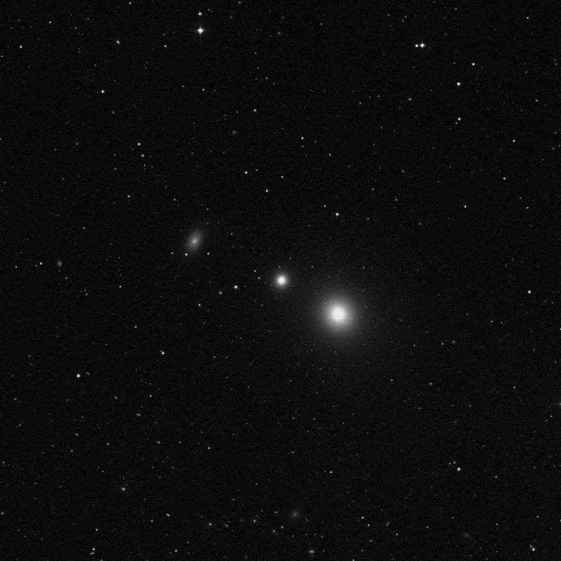 Image of NGC 4283 - Elliptical Galaxy in Coma Berenices star