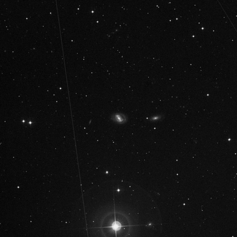 Image of NGC 4290 - Spiral Galaxy in Ursa Major star