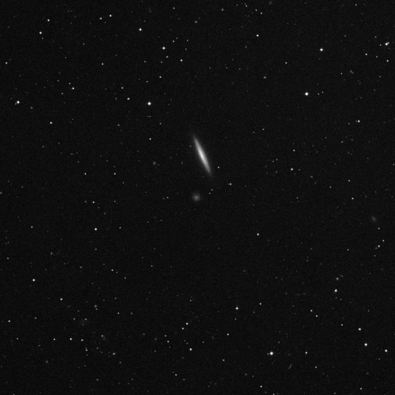 Image of NGC 4307A - Intermediate Spiral Galaxy in Virgo star