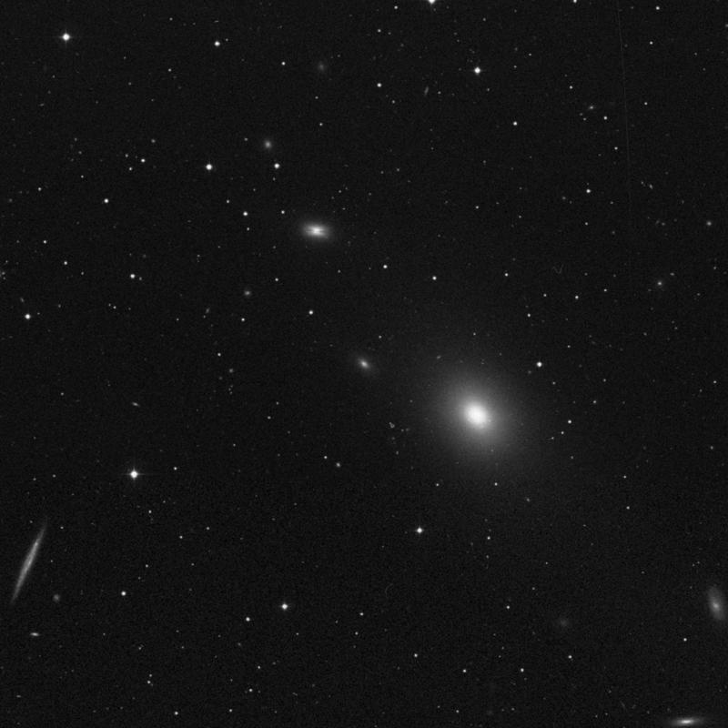 Image of NGC 4366 - Elliptical Galaxy in Virgo star