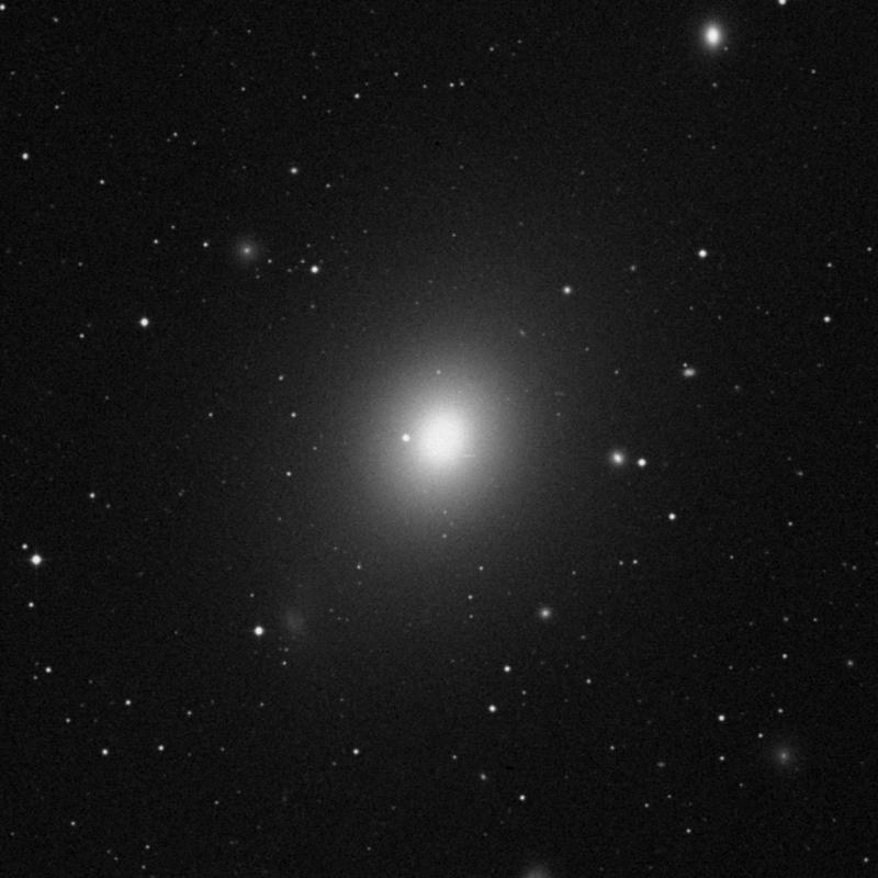 Image of Messier 49 - Elliptical Galaxy in Virgo star