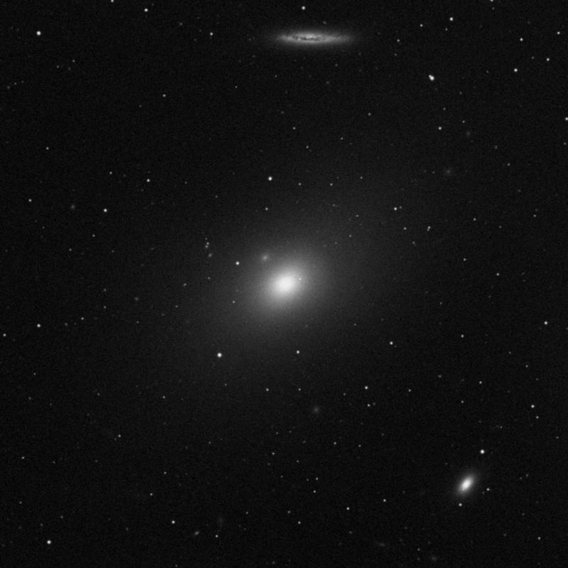 Image of Messier 86 - Elliptical Galaxy in Virgo star