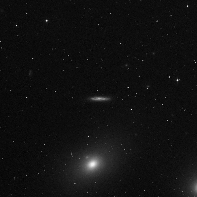 Image of NGC 4402 - Spiral Galaxy in Virgo star