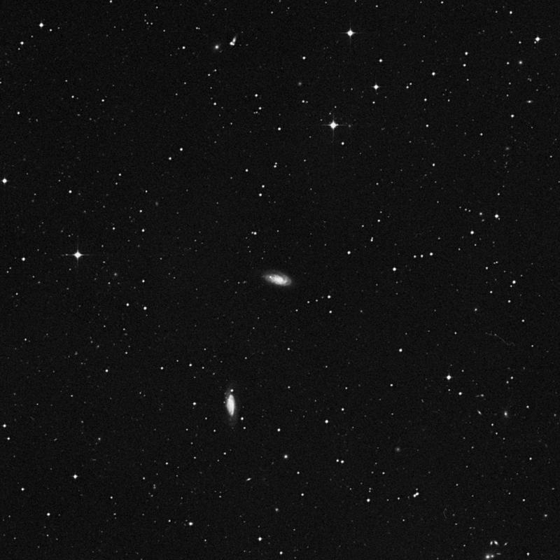 Image of NGC 4428 - Intermediate Spiral Galaxy in Virgo star