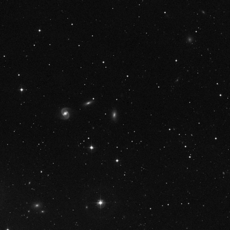 Image of NGC 4431 - Lenticular Galaxy in Virgo star