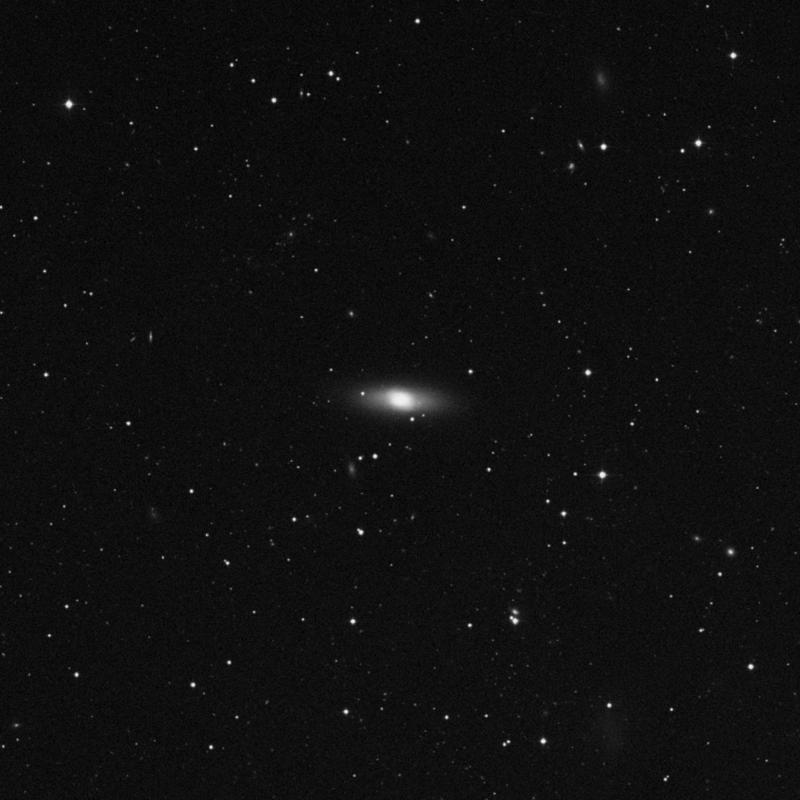 Image of NGC 4442 - Lenticular Galaxy in Virgo star