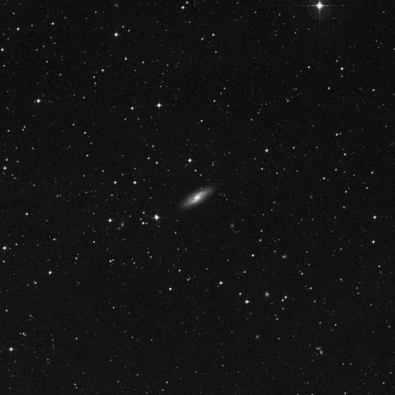 Image of NGC 4462 - Barred Spiral Galaxy in Corvus star