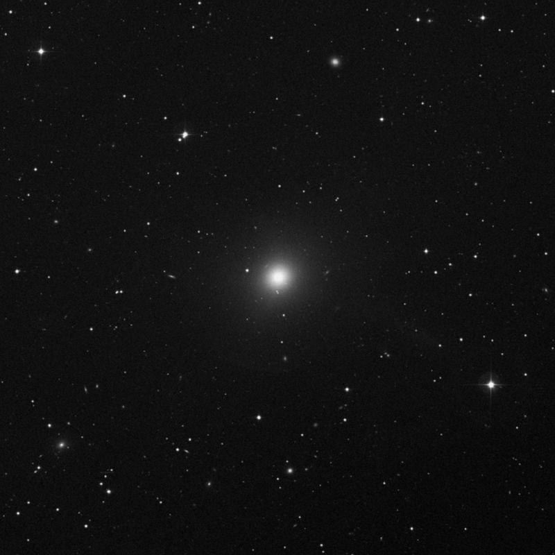 Image of Messier 89 - Elliptical Galaxy in Virgo star