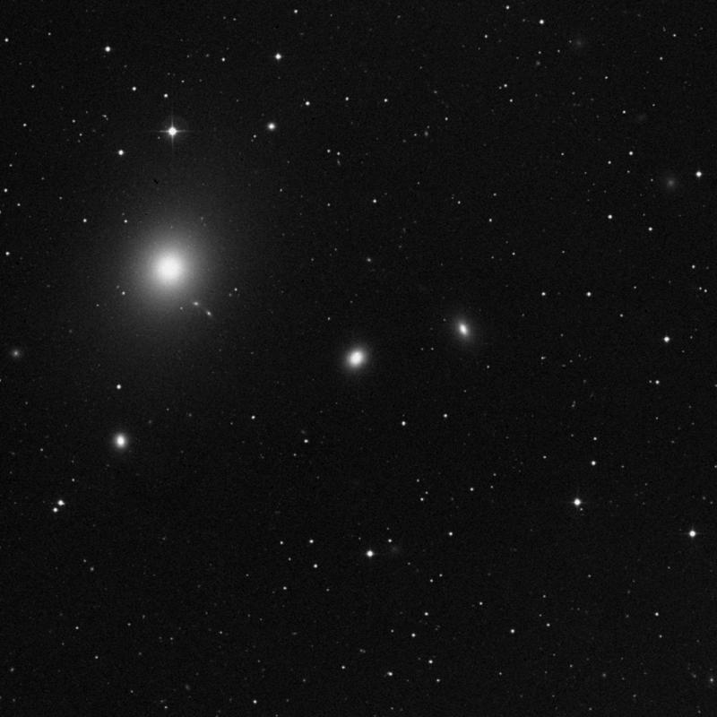 Image of NGC 4478 - Elliptical Galaxy in Virgo star