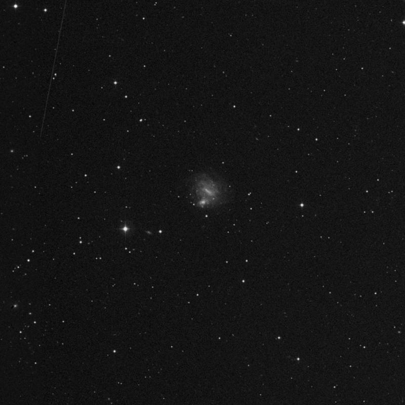 Image of NGC 4496B - Barred Spiral Galaxy in Virgo star