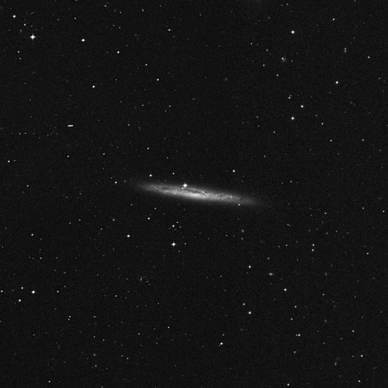 Image of NGC 4517 - Spiral Galaxy in Virgo star