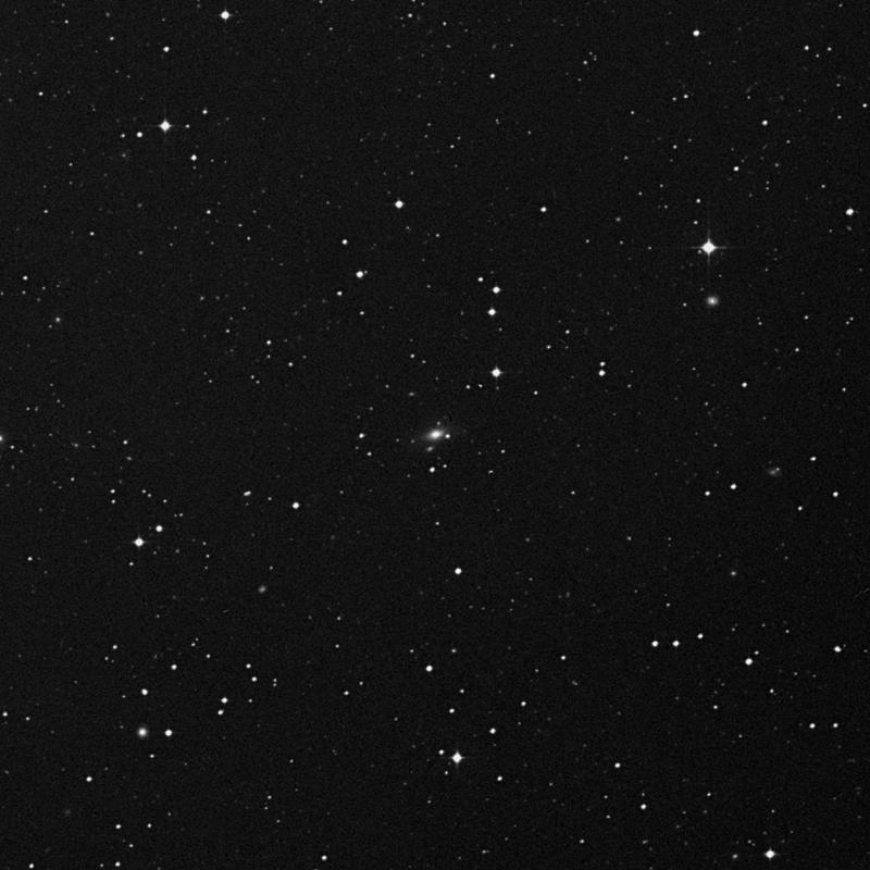 Image of NGC 4520 - Elliptical/Spiral Galaxy in Virgo star