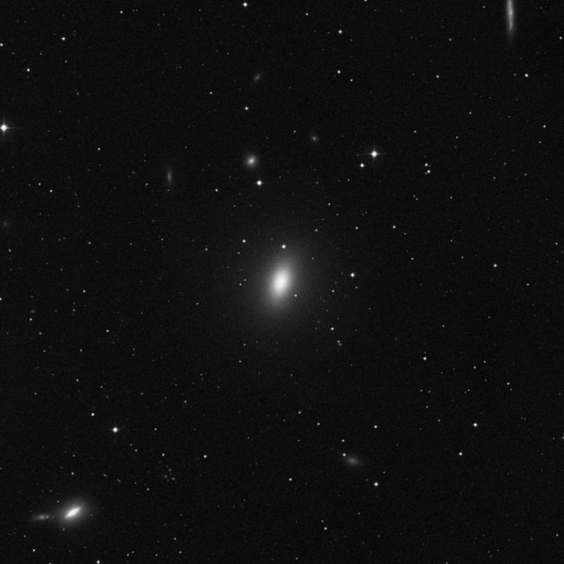 Image of Messier 59 - Elliptical Galaxy in Virgo star