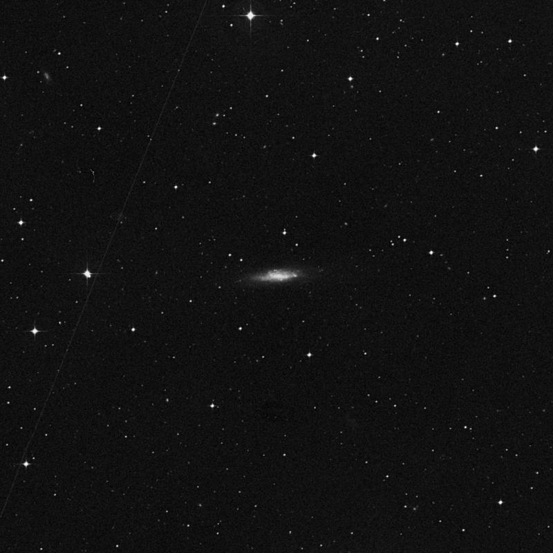 Image of NGC 4592 - Spiral Galaxy in Virgo star