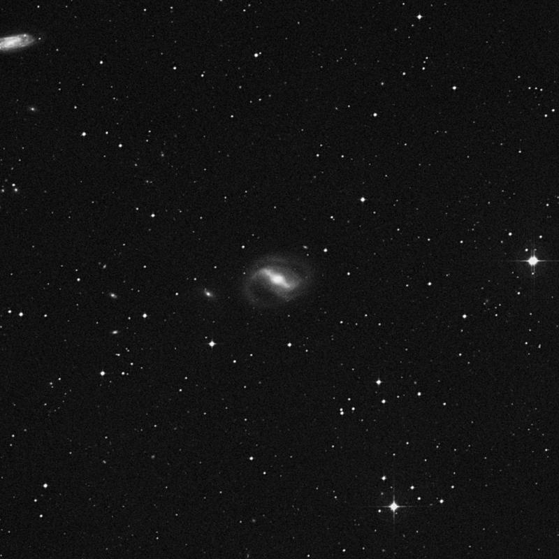 Image of NGC 4593 - Spiral Galaxy in Virgo star