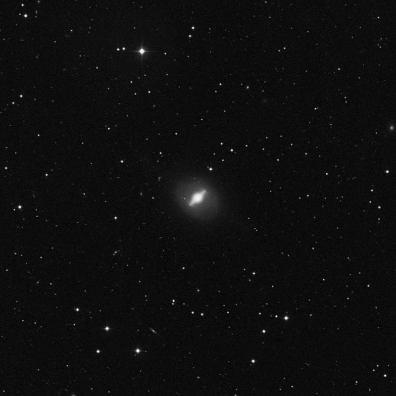 Image of NGC 4643 - Lenticular Galaxy in Virgo star
