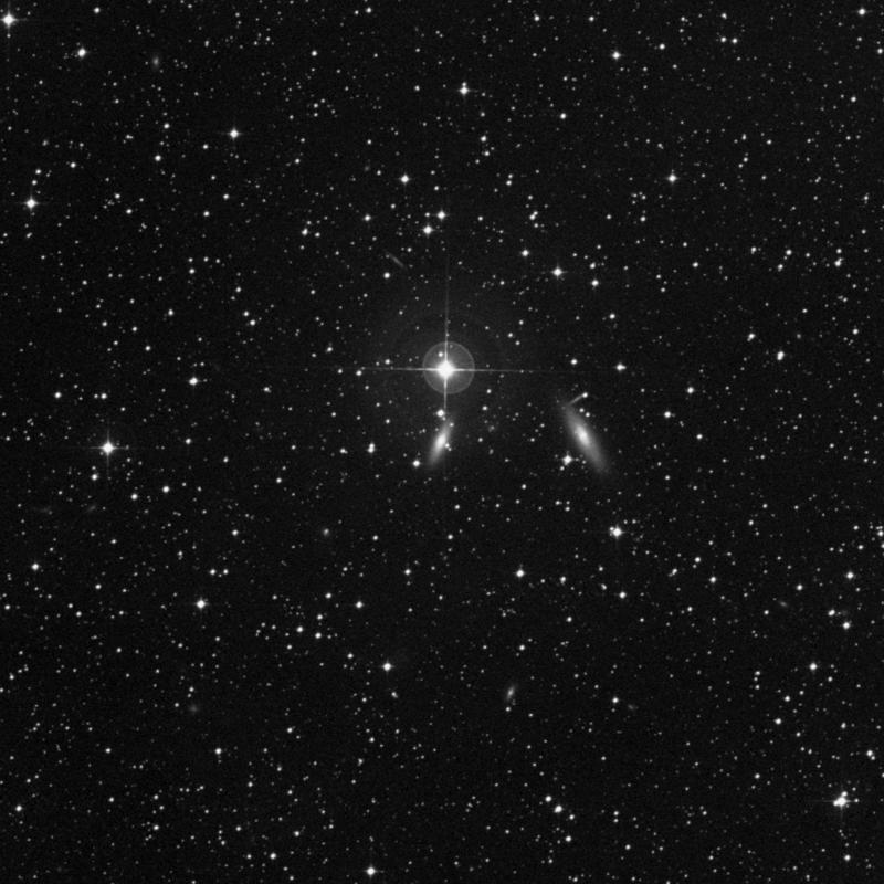 Image of NGC 4645B - Lenticular Galaxy in Centaurus star
