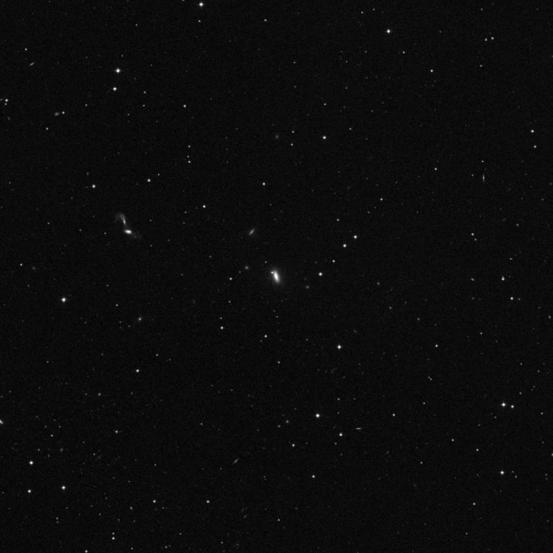 Image of NGC 4646 - Elliptical Galaxy in Ursa Major star