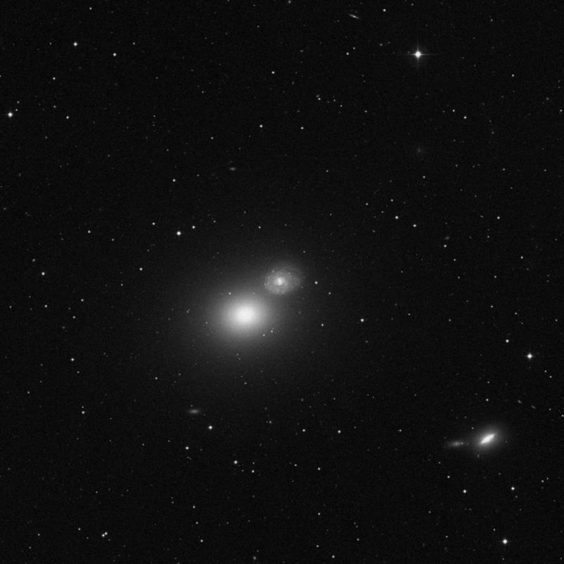 Image of NGC 4647 - Intermediate Spiral Galaxy in Virgo star