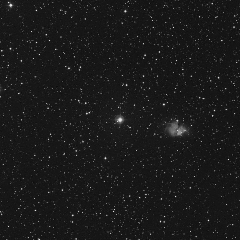Image of HR2222 star