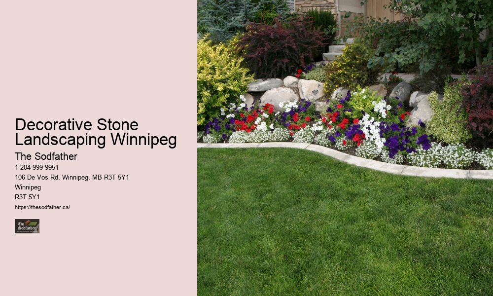 Decorative Stone Landscaping Winnipeg