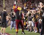 Sparky Mascot Football