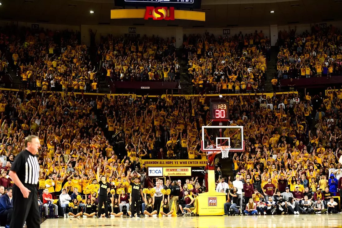 On Jan. 25, 2020, a packed crowd was on-hand to watch another thrilling installment of the Arizona-ASU rivalry..webp