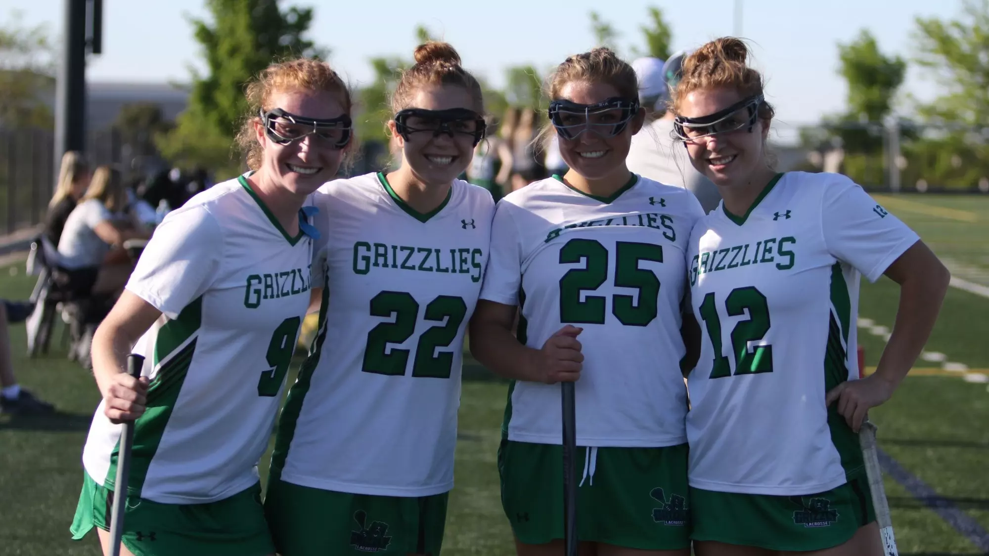 The four girls during their time on the ThunderRidge team.webp